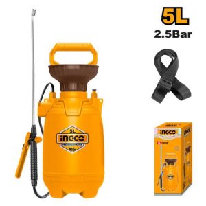 Pulvérisateur à pression 5L – INGCO - vue 1 - référence HSPP30502