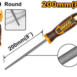 Lime d'acier ronde 200mm – INGCO - vue 1 - référence HSRF088