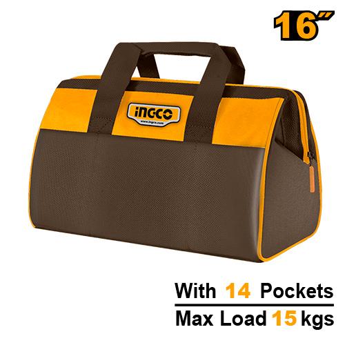 Sac à outils rigide 16 po – INGCO HTBG281628