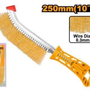 Brosse à fils métalliques avec manche – INGCO - vue 1 - référence HWB02250