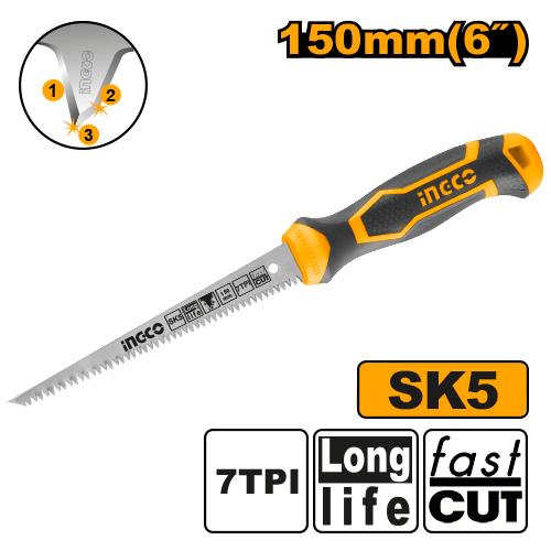 Scie pour panneaux de plâtre 150mm – INGCO