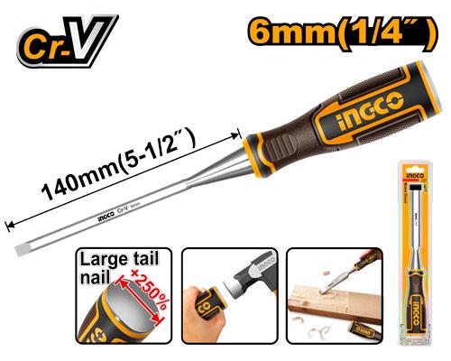 Ciseau à bois 6mm – INGCO