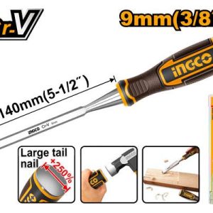 Ciseau à bois 9mm – INGCO - vue 1 - référence HWC0809