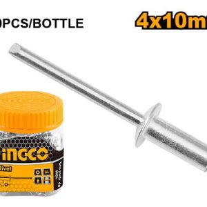 Rivet 4x10mm Boîte de 200 pièces – INGCO - vue 1 - référence HWRT4001011