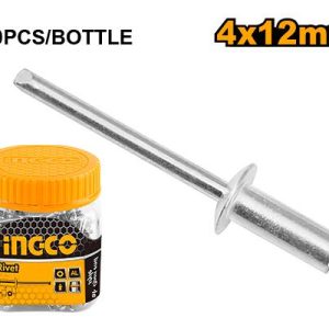 Rivet 4x12mm Boîte de 180 pièces – INGCO - vue 1 - référence HWRT4001211