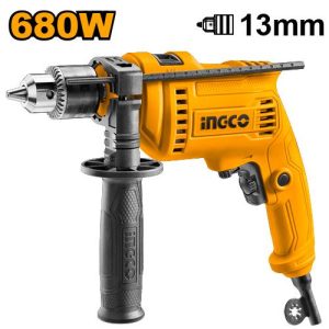 Perceuse à percussion 13mm 680W SS INGCO - vue 1 - référence ID6808