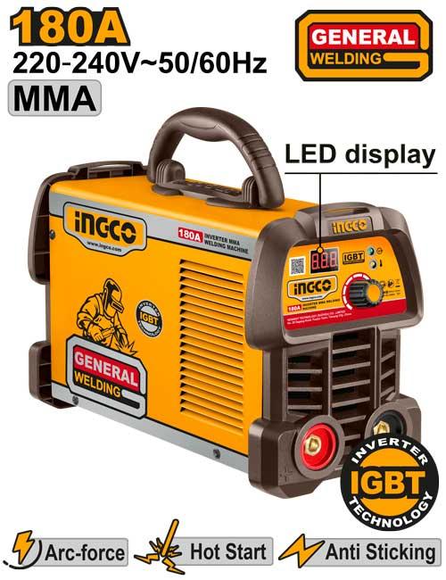 Machine à souder MMA à inverseur – INGCO