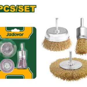Ensemble de 3 brosses métalliques – Jadever - vue 1 - référence JDCE6402
