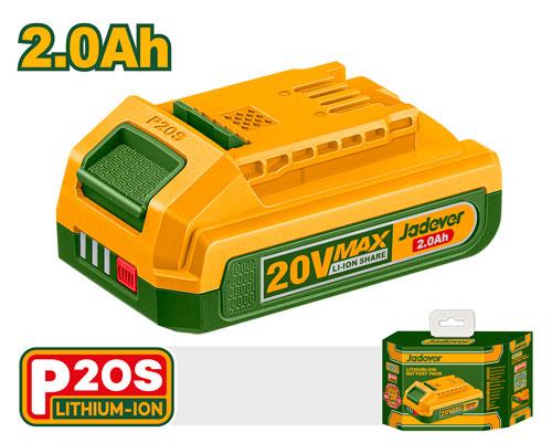 Batterie lithium-ion 20V 2,0 Ah – Jadever