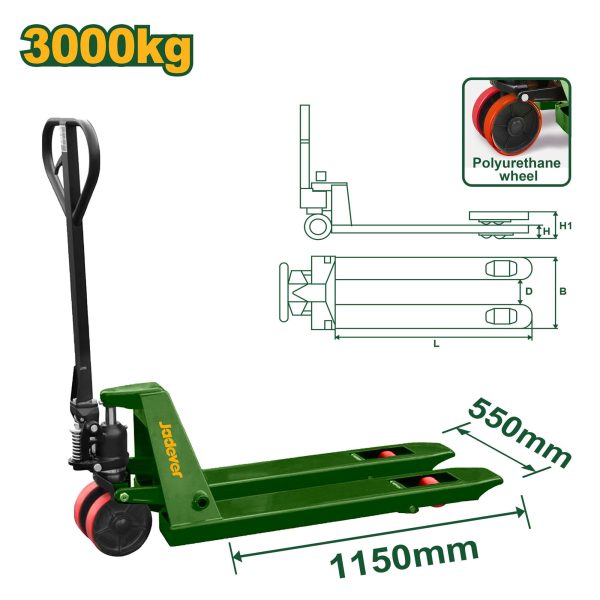 Manuel Transpalette – Jadever – JDNH1R30