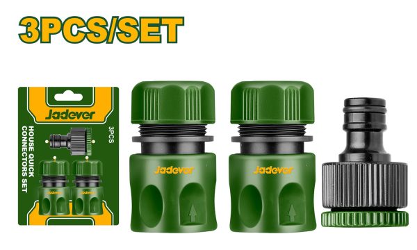Kit 3 connecteurs tuyau – Jadever