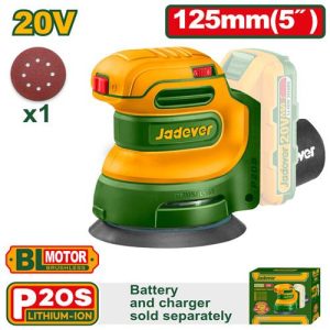 Ponceuse orbitale aléatoire sans fil – Jadever - vue 1 - référence JDRAP5030