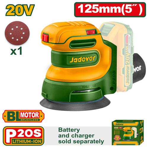 Ponceuse orbitale aléatoire sans fil – Jadever