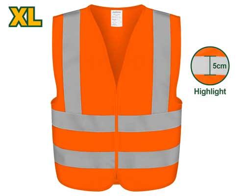 Gilet réfléchissant – Jadever – orange fluo – JDRV1801