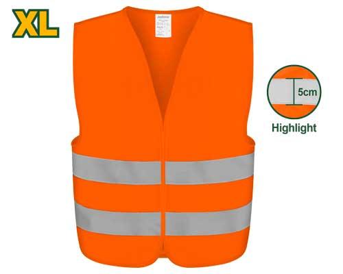 Gilet réfléchissant – Jadever – orange fluo – JDRV2801