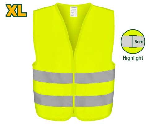 Gilet réfléchissant – Jadever – jaune fluo