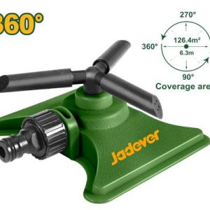Arroseur rotatif à 3 bras en plastique – Jadever - vue 1 - référence JDSN1E23