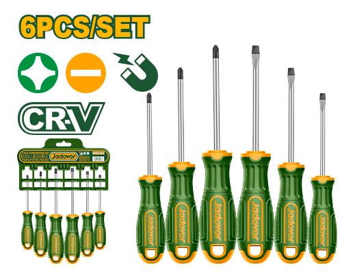 Jeu de tournevis 6 pièces – Jadever – JDSS1206