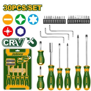 Jeu de 30 tournevis – Jadever - vue 1 - référence JDSS1430