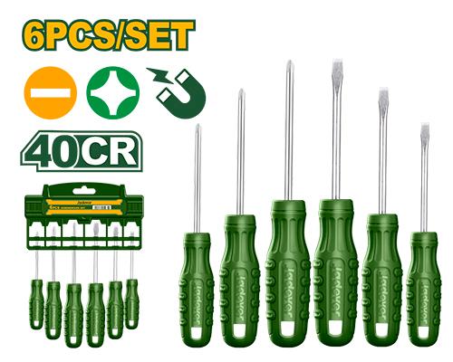 Jeu de tournevis 6 pièces – Jadever – JDSS2206