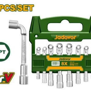 Jeu de clés à douille coudées en L – Jadever - vue 1 - référence JDTH4208