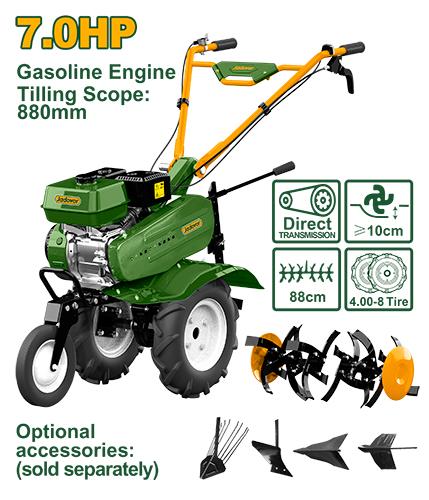 Motobineuse thermique 7 ch, largeur 540–880 mm – Jadever JDTL2A75