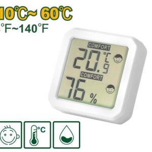 Compteur numérique d'humidité et de température – Jadever - vue 1 - référence JDTM1501