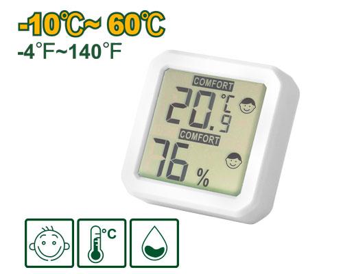 Compteur numérique d'humidité et de température – Jadever