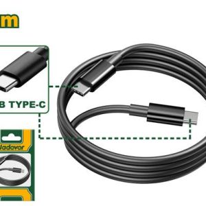 Câble USB type-C vers type-C – Jadever - vue 1 - référence JDUB1502