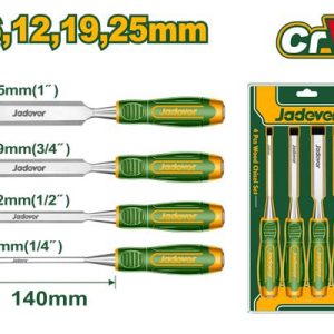 Ensemble de 4 ciseaux à bois – Jadever - vue 1 - référence JDWC2204