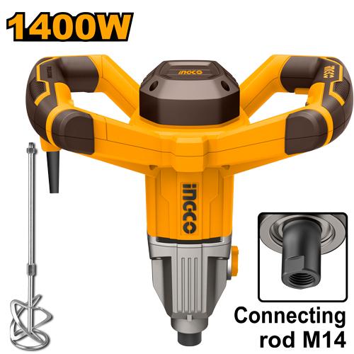 Malaxeur à peinture et béton 1400W – INGCO