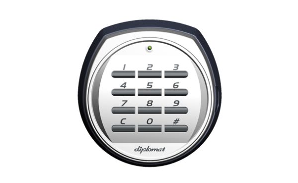 Serrure électronique Diplomat R2