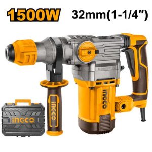 Marteau perforateur SDS Plus 1500W 32mm + 5 access – INGCO - vue 1 - référence RH150038