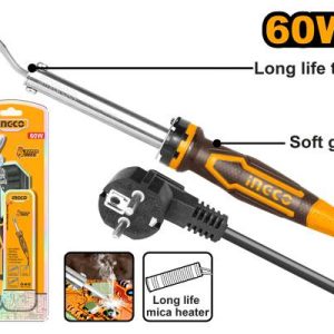 Fer à souder électrique à tête courbée 60W – INGCO - vue 1 - référence SI0368