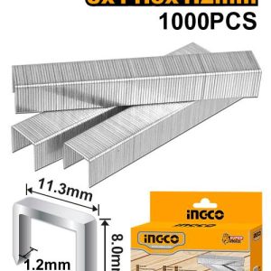 Boite agrafe 1000PCS 8MM*1.2MM – INGCO - vue 1 - référence STS0208