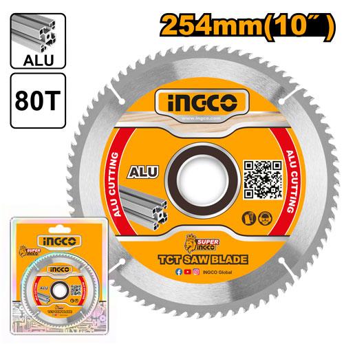 Disque Alu 254Mm 80 Dents – INGCO