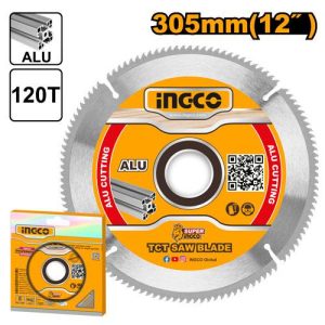 Disque Alu 305Mm 120 Dents – INGCO - vue 1 - référence TSB3305212