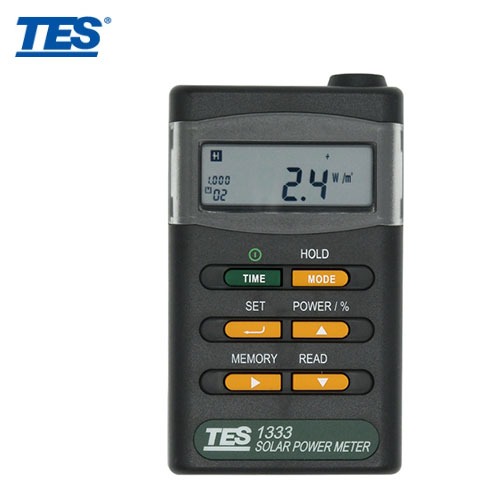 Mesureur de puissance solaire 2 000 W/m² – TES-1333