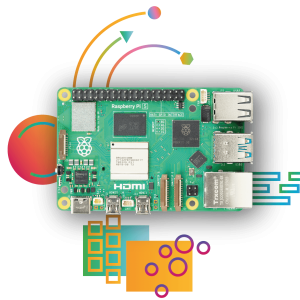 Carte Raspberry pi 5 2GB - vue 1 - référence UNI-ELECTRO-0472