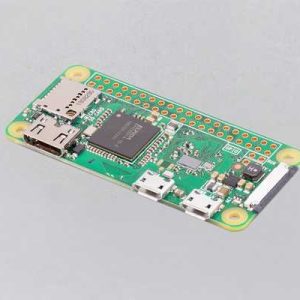 Raspberry Pi Zero W Wifi et Bluetooth - vue 1 - référence UNI-ELECTRO-0484