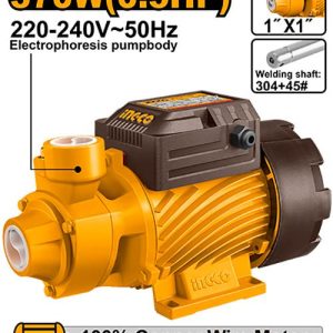 Pompe à eau – INGCO – 220-240 V ~ 50 Hz – VPM37068 - vue 1 - référence VPM37068