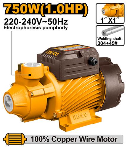 Pompe à eau – INGCO – 220-240 V~50 Hz – VPM75068
