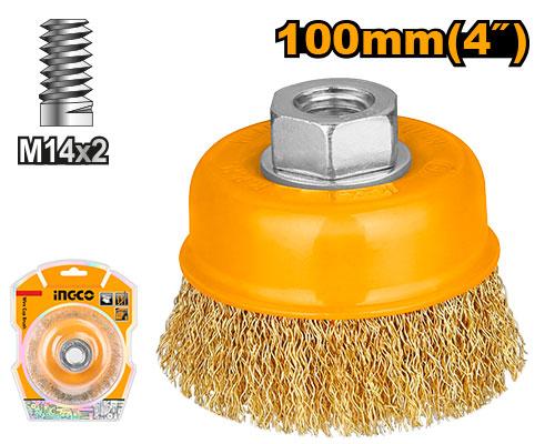 Brosse métallique 100mm – INGCO