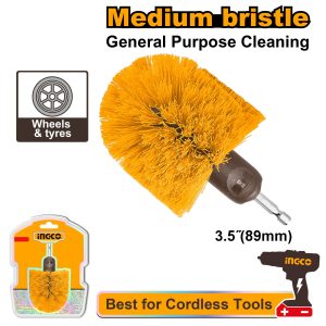 Brosse de nettoyage 360° – INGCO - vue 1 - référence WCBM1360