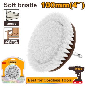 Brosse 4 pour visseuse à poils doux – INGCO - vue 1 - référence WCBS1401