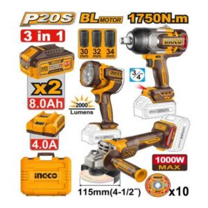 Kit combiné sans fil 3 pièces - COSLI250593