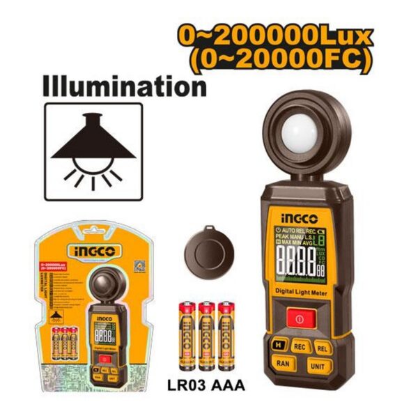 Luxmètre numérique – INGCO