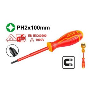 Tournevis isolé PH 2×100 - HISD81PH2100