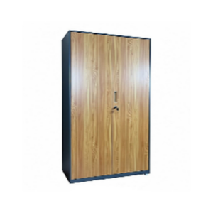 Armoire Bibliothèque Métal Bois – Rangement sécurisé et design contemporain - MOB-ARMO-005