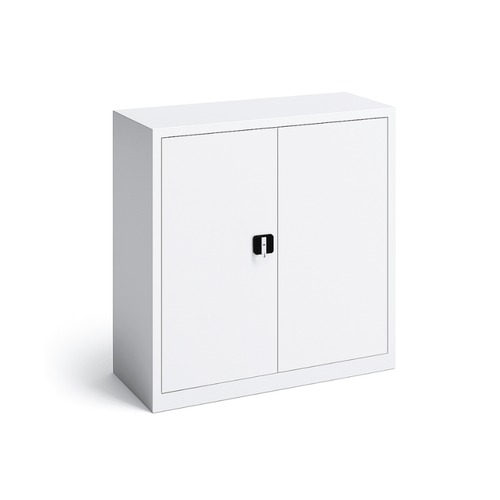 Armoire Métallique Basse à Portes Battantes – Rangement Sécurisé et Élégant